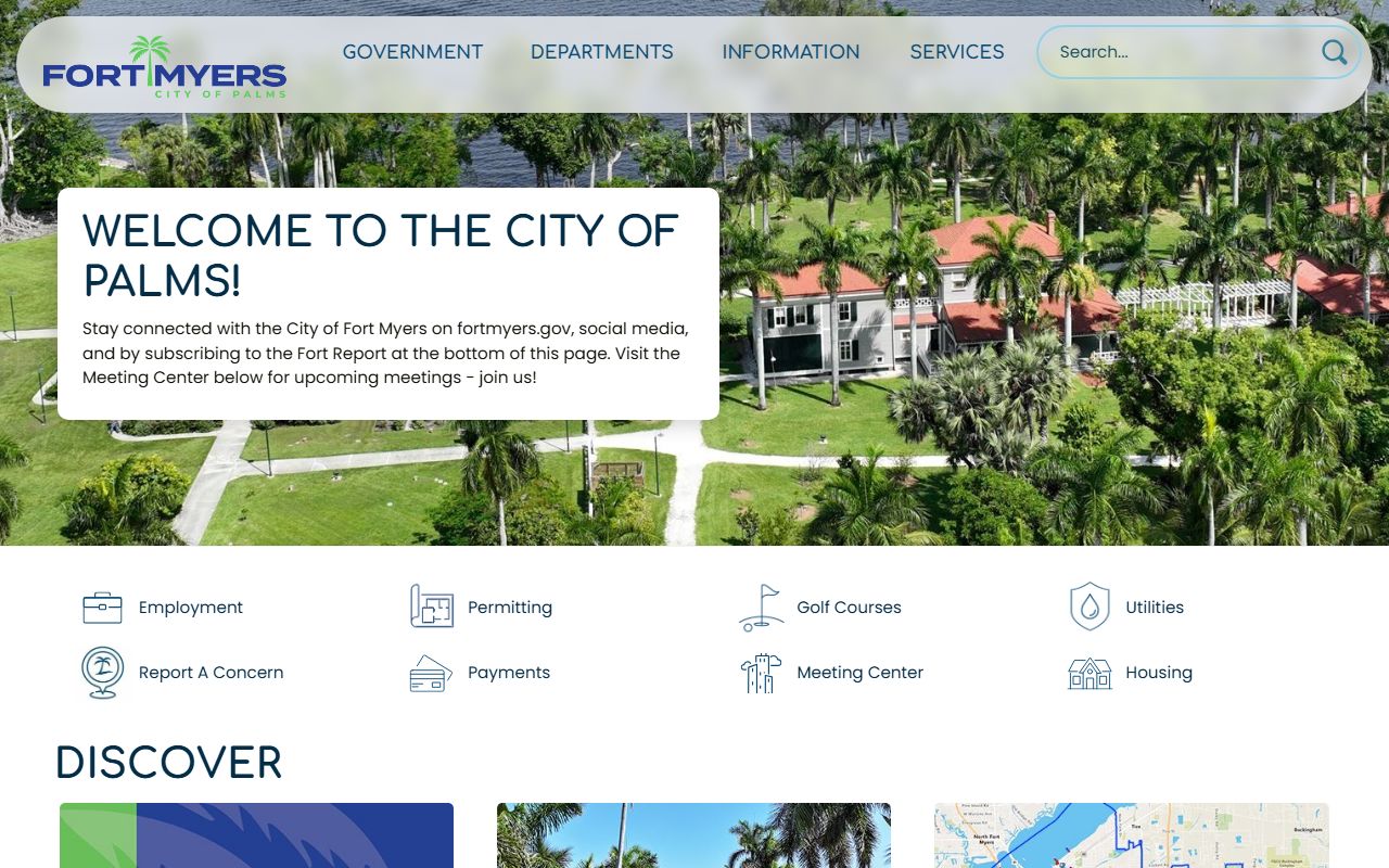 Fort Myers city government website for bankruptcy records resources