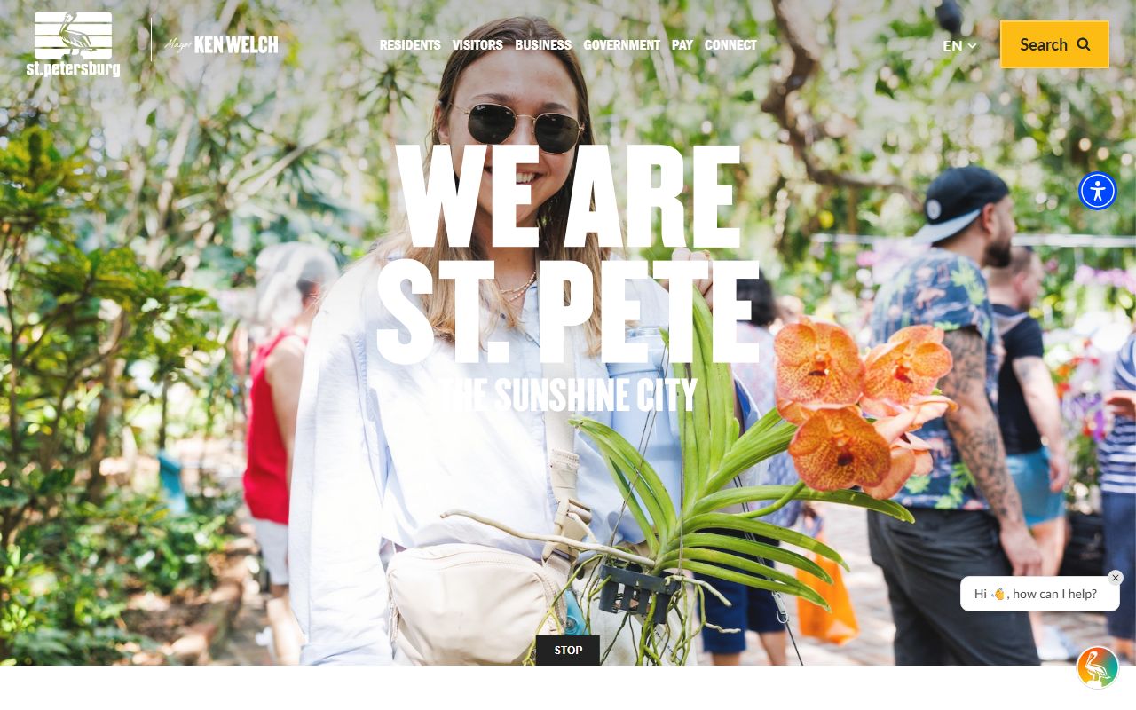 St. Petersburg city government website for bankruptcy records resources