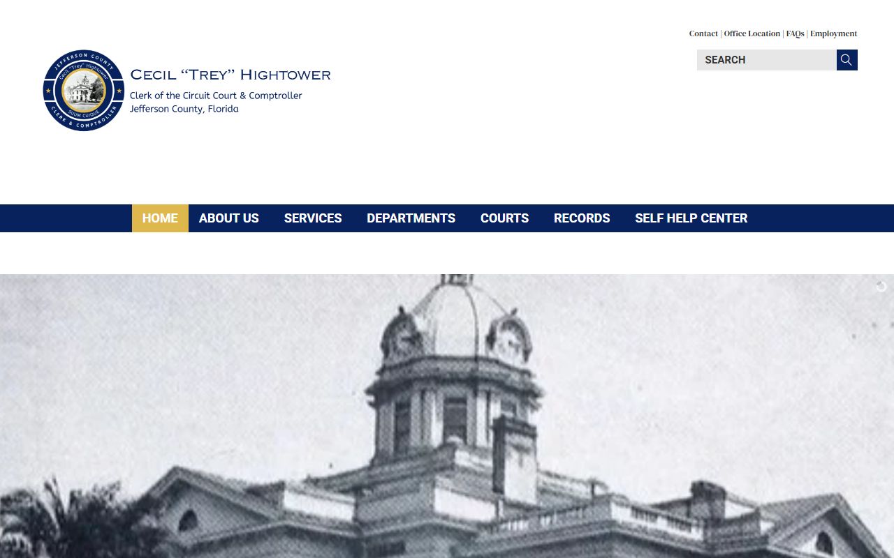 Jefferson County Clerk of Court website for bankruptcy records