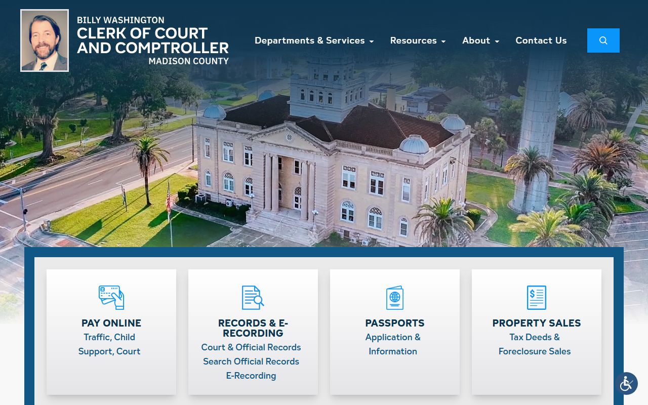 Madison County Clerk of Court website for bankruptcy records